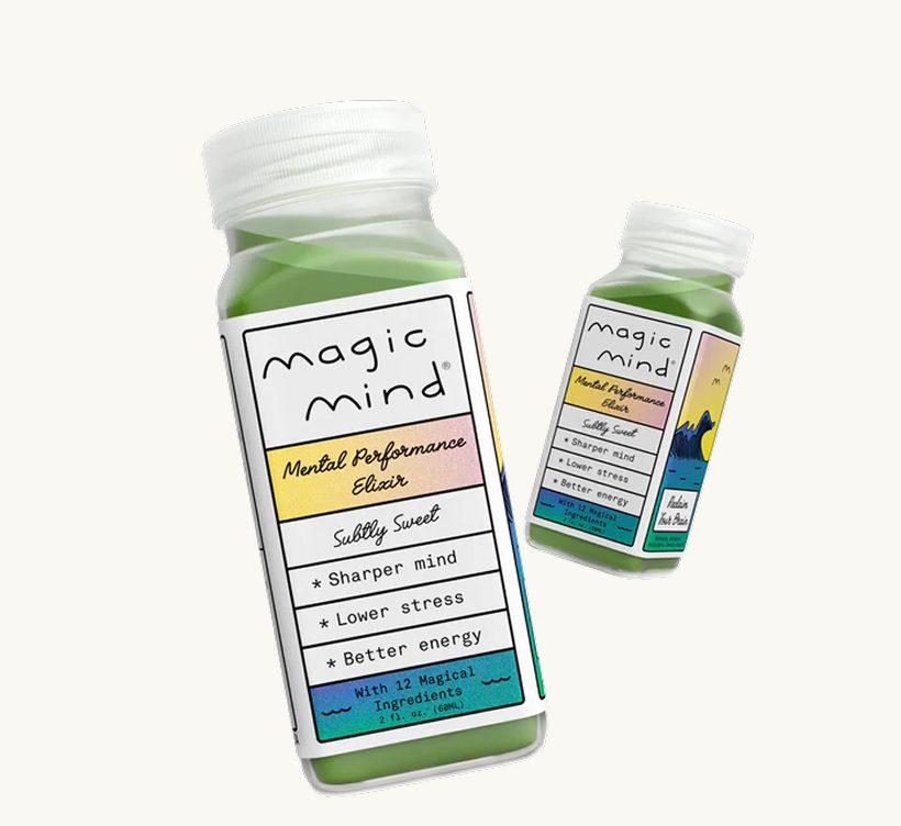 Magic Mind product photography