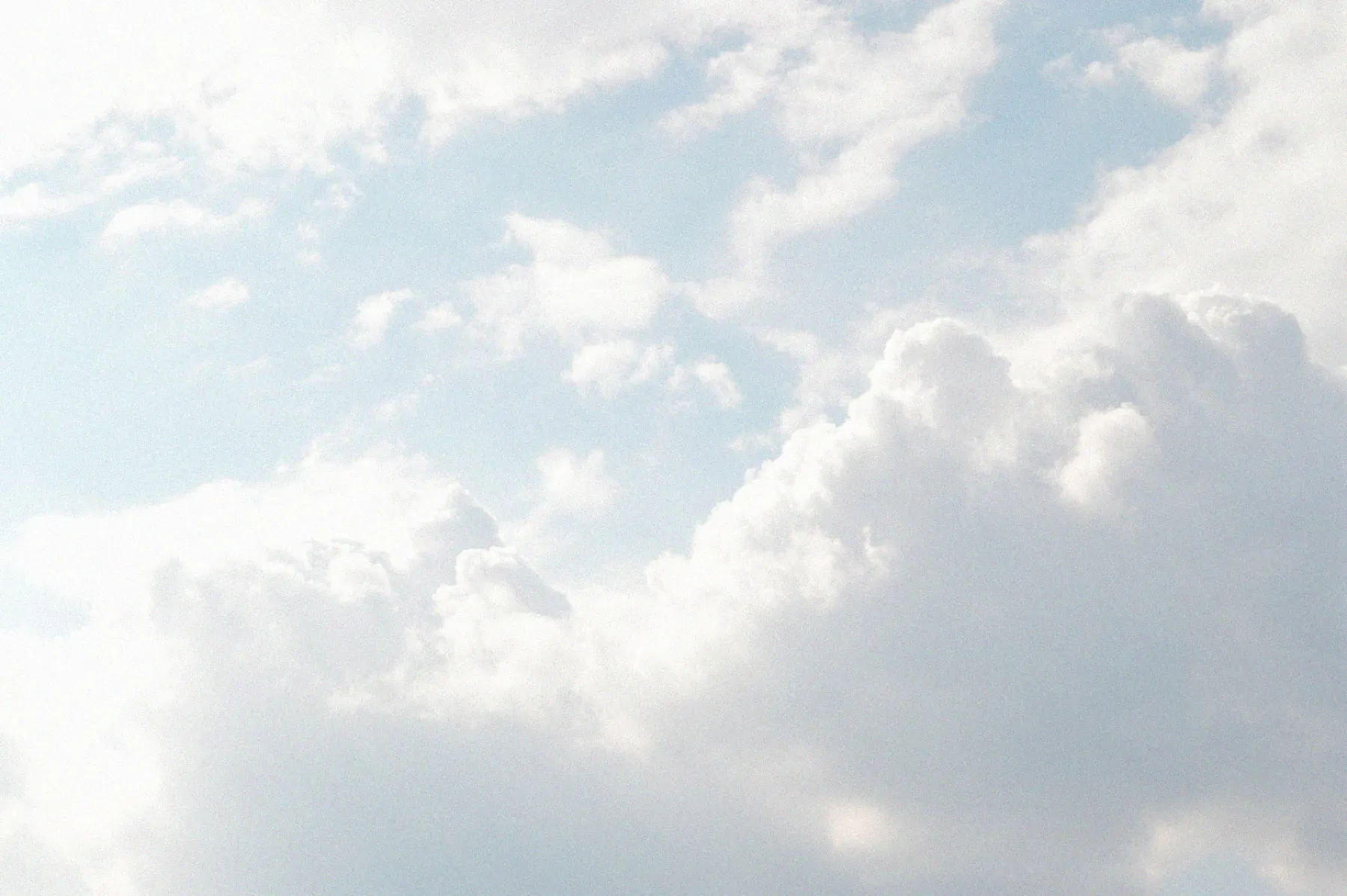 Clouds from altitude